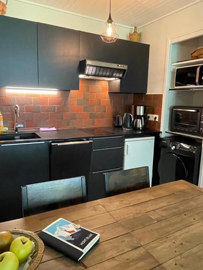 Residence Bois Du Bouchet, Appartement Vue Montagne, Calme, Parking Gratuit, Proche Centre Chamonix Eksteriør bilde