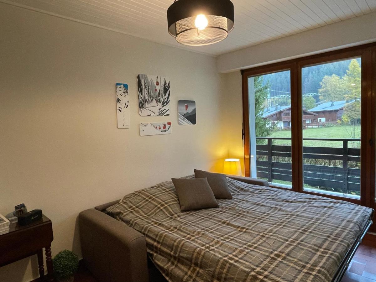 Residence Bois Du Bouchet, Appartement Vue Montagne, Calme, Parking Gratuit, Proche Centre Chamonix Eksteriør bilde