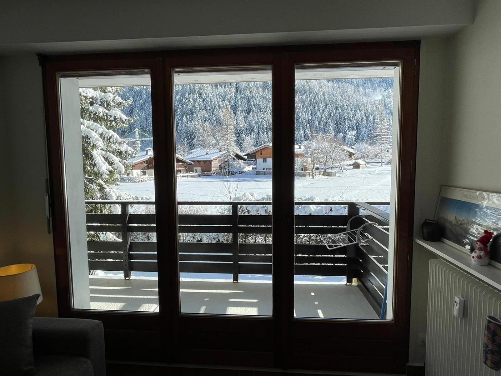 Residence Bois Du Bouchet, Appartement Vue Montagne, Calme, Parking Gratuit, Proche Centre Chamonix Eksteriør bilde